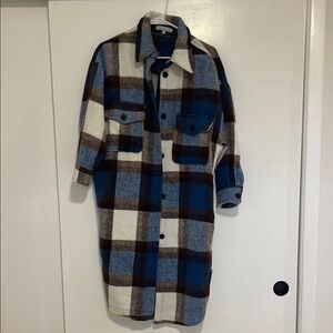 Super Soft Long Flannel Shacket